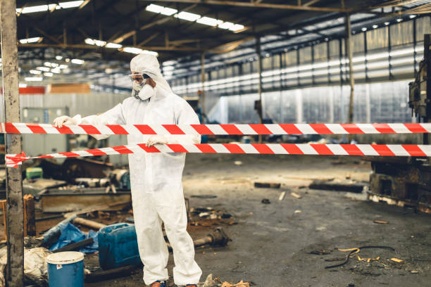 Professional Unattended Death Cleanup technician working in New Blaine, AR